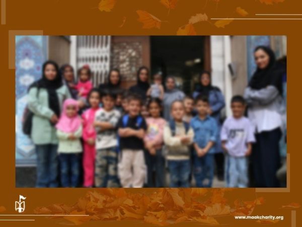 اولین اردوی نوورودیهای معاک به کتابخانه ملی به مناسبت روز جهانی کودک